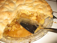 apple pie is ready