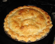 apple pie is ready