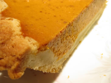 creamy pumpkin pie