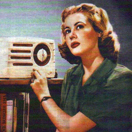old time radio pie listener