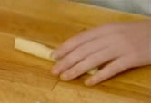 rolling dough for the edges