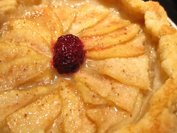 pear apple tart for ca fair