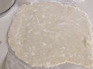 wheat free and gluten free pie crust rolled