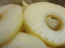 pear slices