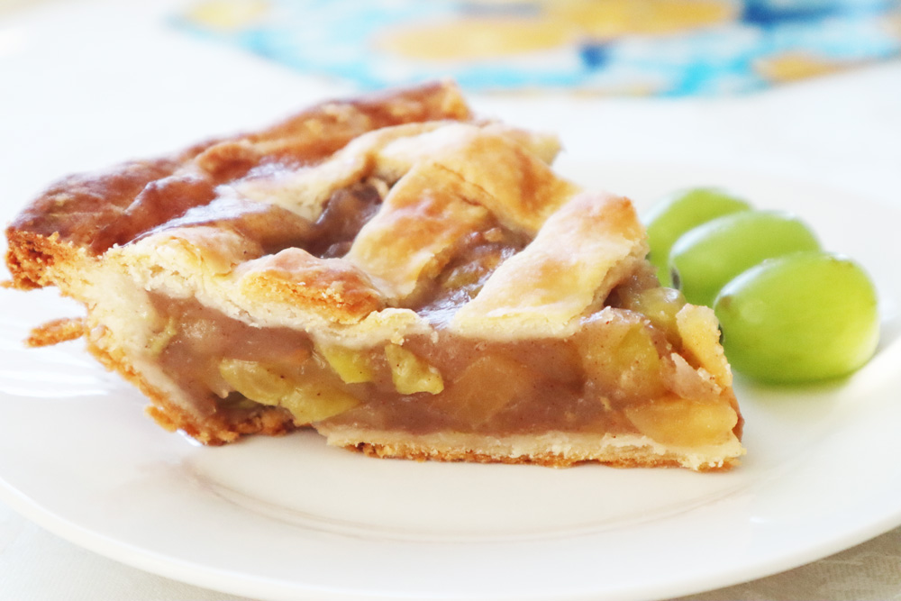 Green Grape Pie Slice