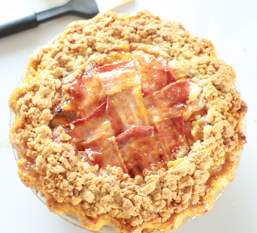 bacon apple pear pie recipe