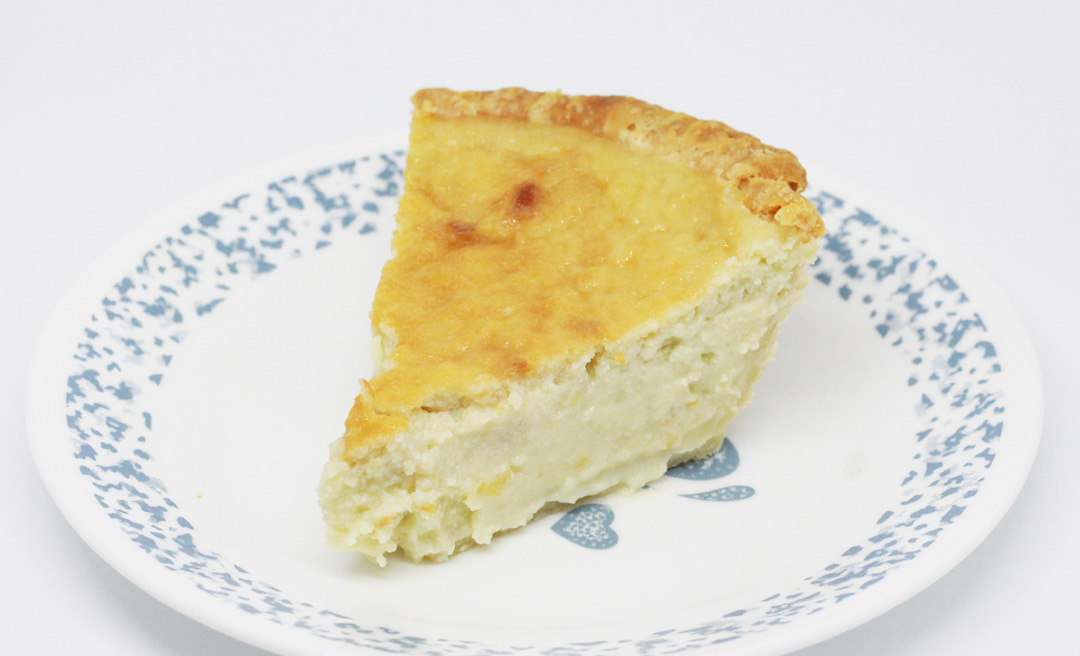 coconut custard pie